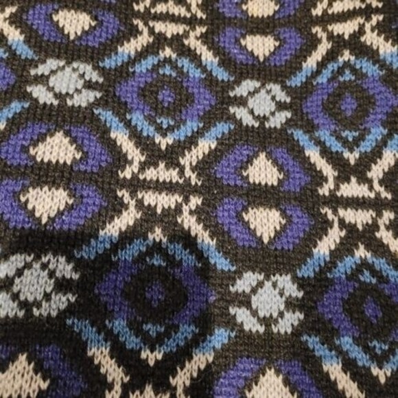 VINTAGE Jersey Modeller  Swedish Close Knit Sweater Button Up Adult Size 40 - Picture 5 of 10